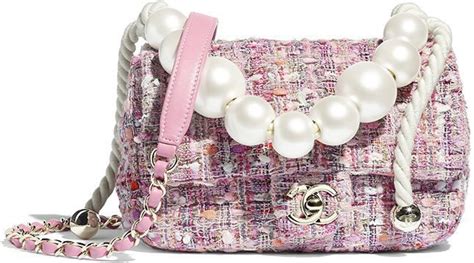 chanel pearl chain handbag|5 Chanel Pearl Bags From The Spring Summer 2019 Collection.